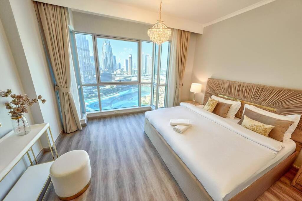 Magnificent Luxury 3Br With Amazing Burj & Fountain View Apartamento Dubai Exterior foto