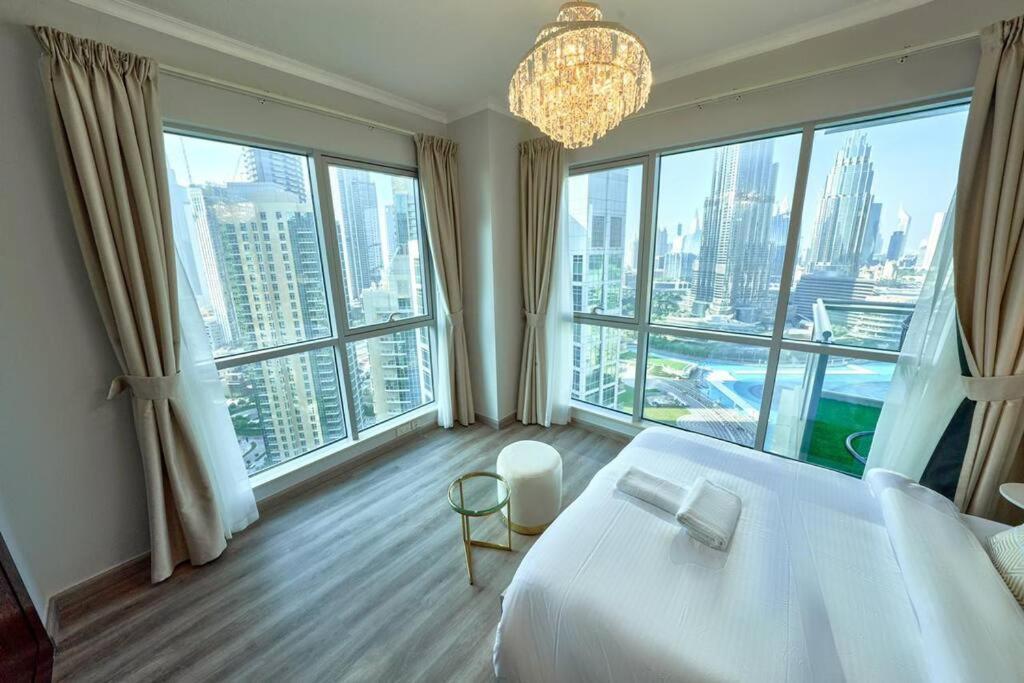 Magnificent Luxury 3Br With Amazing Burj & Fountain View Apartamento Dubai Exterior foto