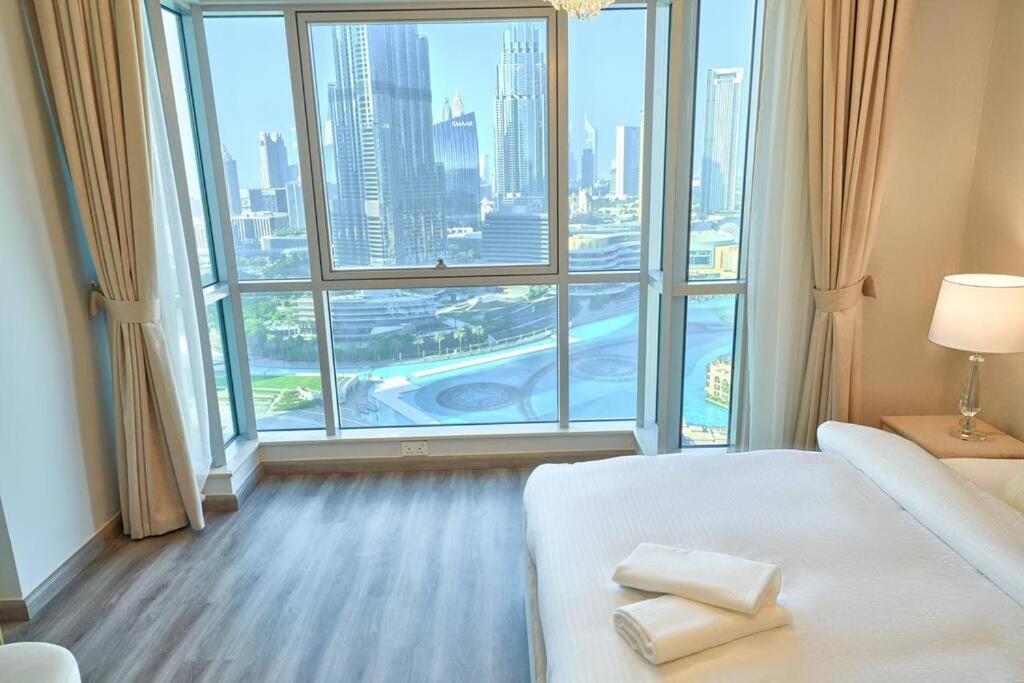 Magnificent Luxury 3Br With Amazing Burj & Fountain View Apartamento Dubai Exterior foto