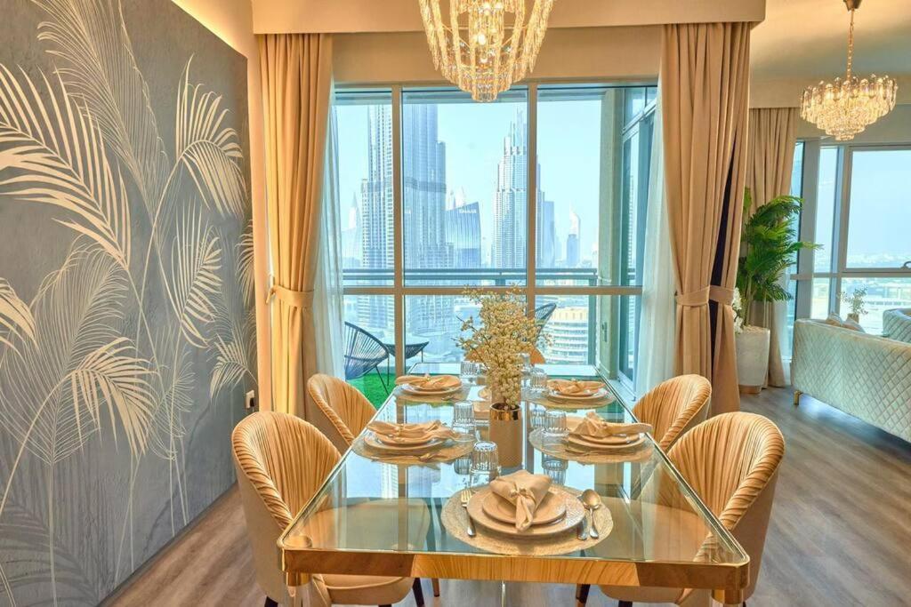 Magnificent Luxury 3Br With Amazing Burj & Fountain View Apartamento Dubai Exterior foto