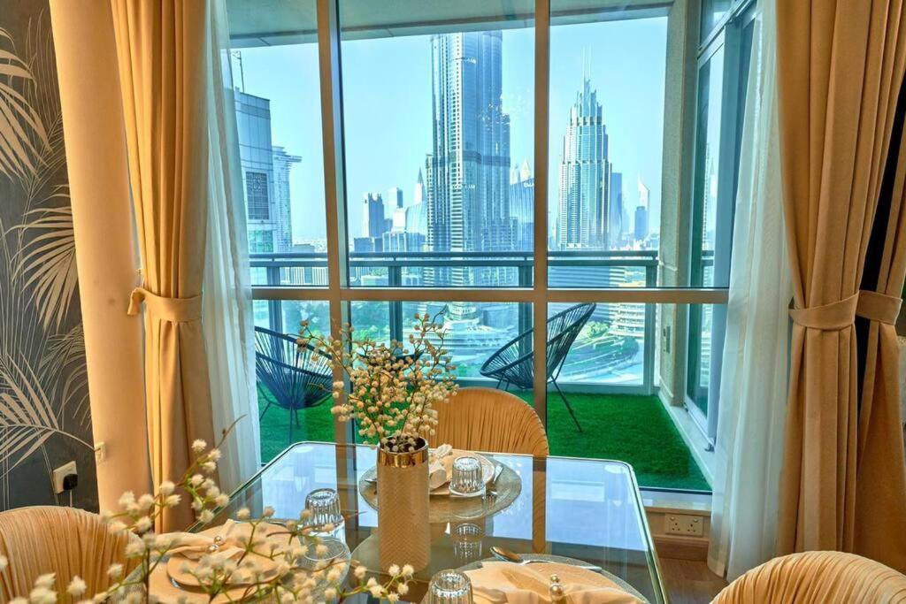 Magnificent Luxury 3Br With Amazing Burj & Fountain View Apartamento Dubai Exterior foto