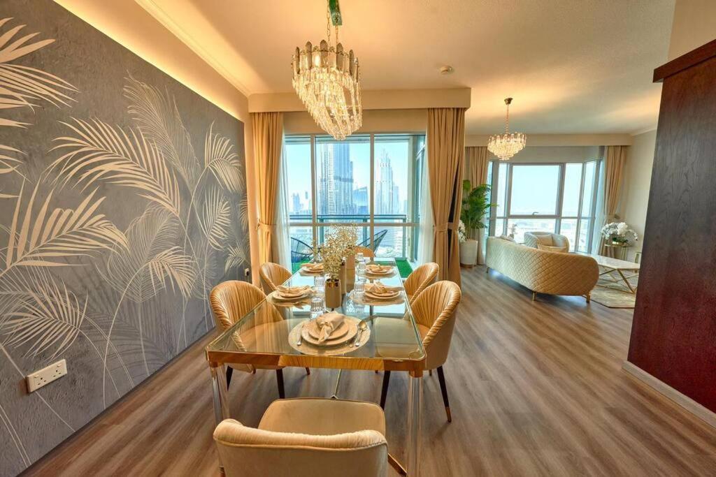 Magnificent Luxury 3Br With Amazing Burj & Fountain View Apartamento Dubai Exterior foto