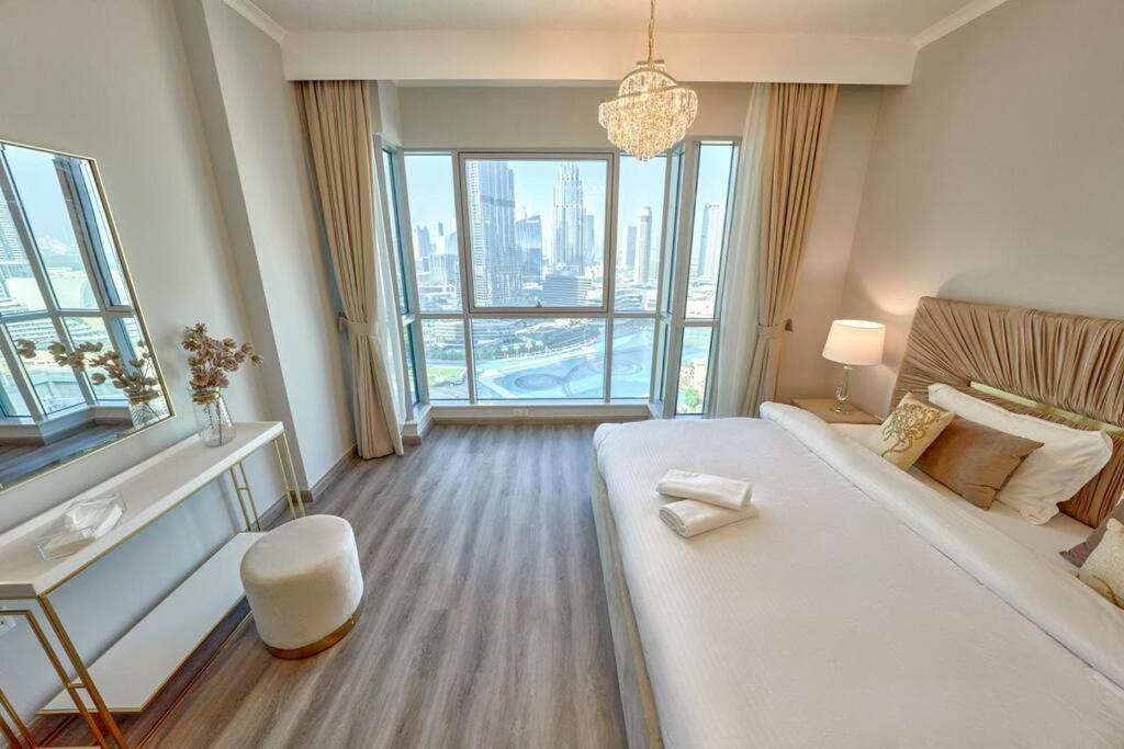 Magnificent Luxury 3Br With Amazing Burj & Fountain View Apartamento Dubai Exterior foto