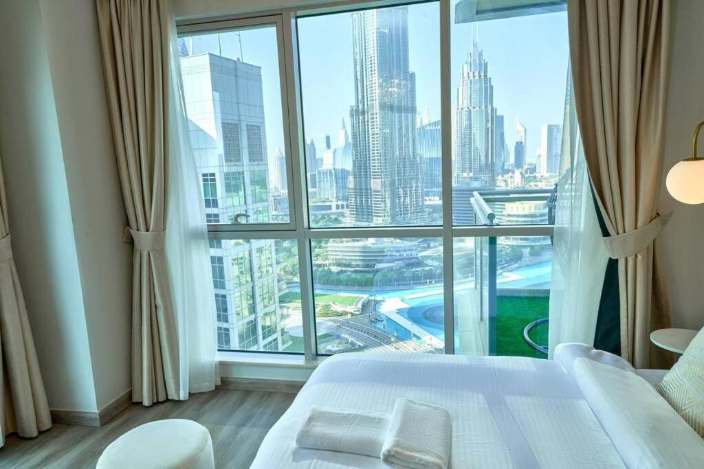 Magnificent Luxury 3Br With Amazing Burj & Fountain View Apartamento Dubai Exterior foto